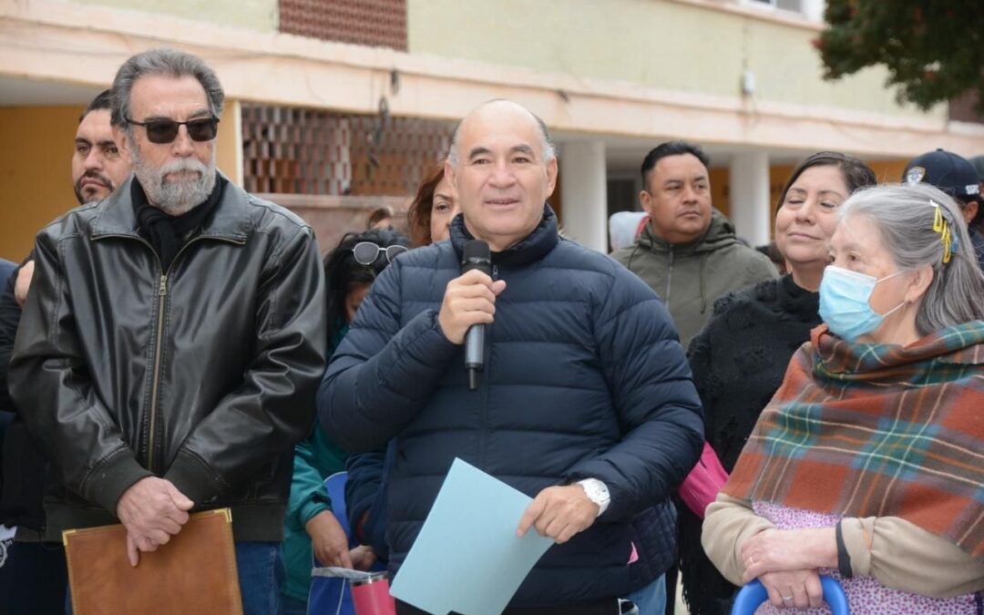 Alcalde Enrique Galindo anuncia regeneración de calles en la colonia Burócrata