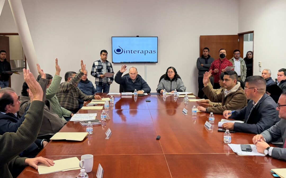 Junta de Gobierno de Interapas recibe renuncia de Jorge Daniel Hernández Delgadillo.